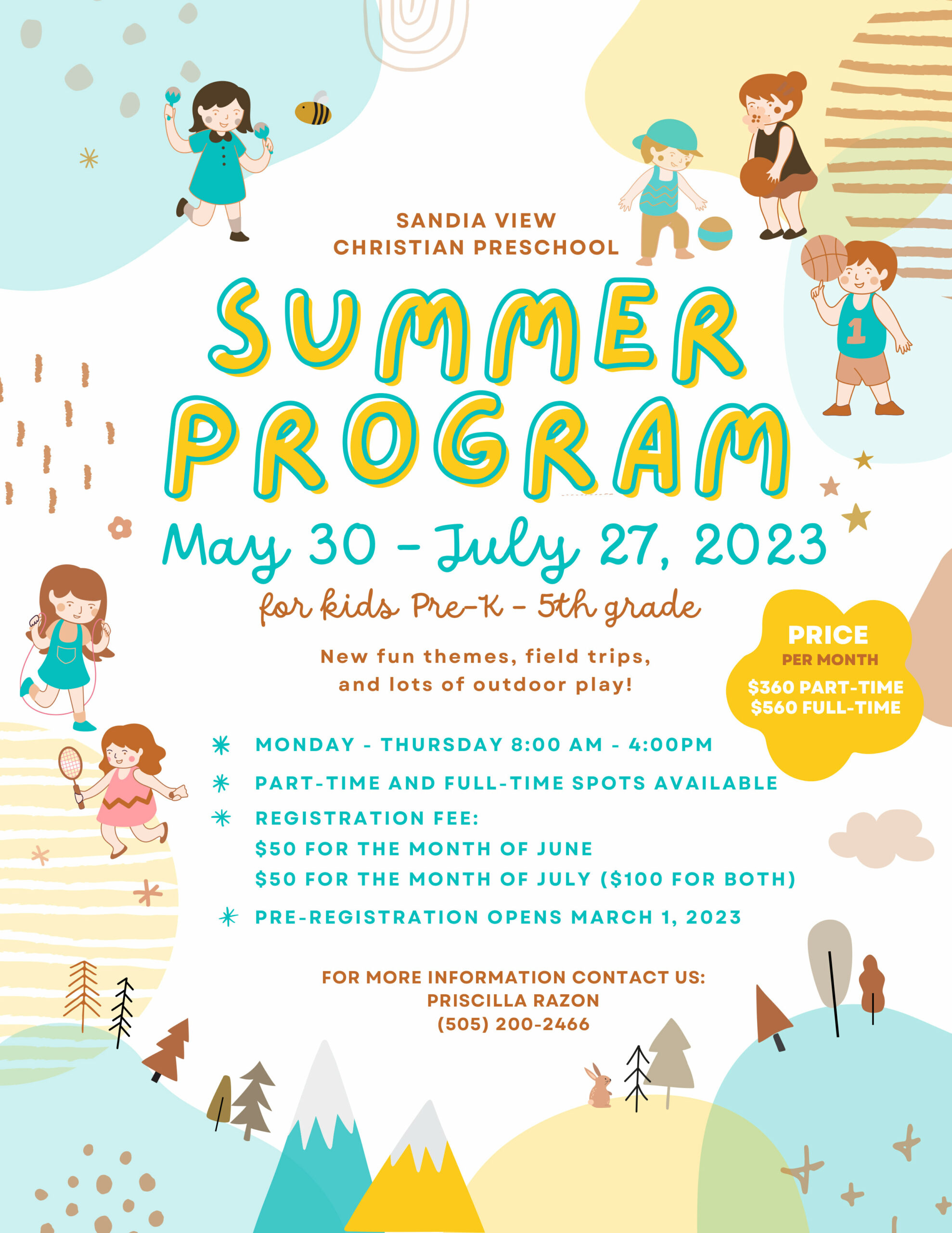 Sandia View Christian Preschool Summer Program 2023 Revised1024_1 picture of Psalms